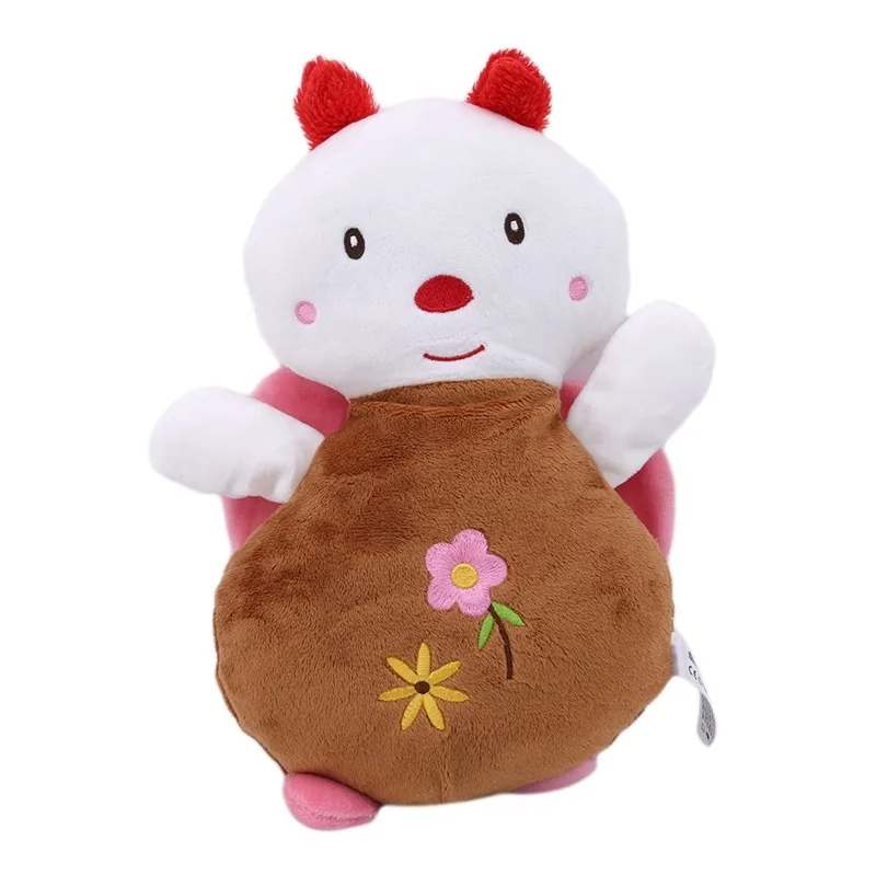 

Baby Infant Plush Rattle Stuffed Toy Hand Grasp Teethers Cute Animal Handbell Ring Newborns Early Development Boys Girls Gift