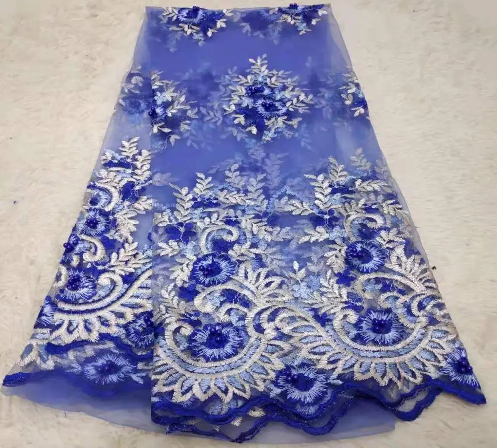 Бирюзовый последний дизайн африканская кружевная ткань 2019 высокое качество