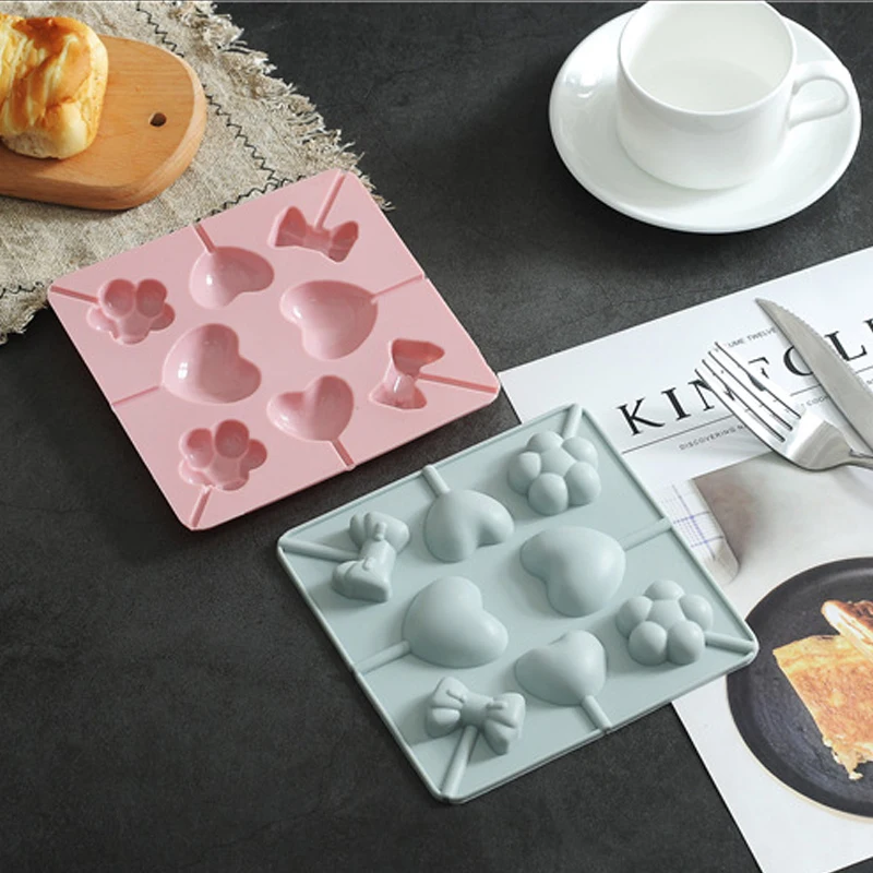 Форма для пищевых леденцов силиконовая форма помадки сделай сам бант цветок