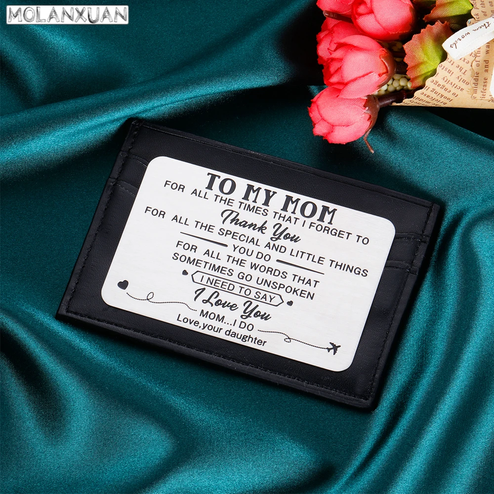 

Подарочный кошелек на день матери, с надписью «I Love You»