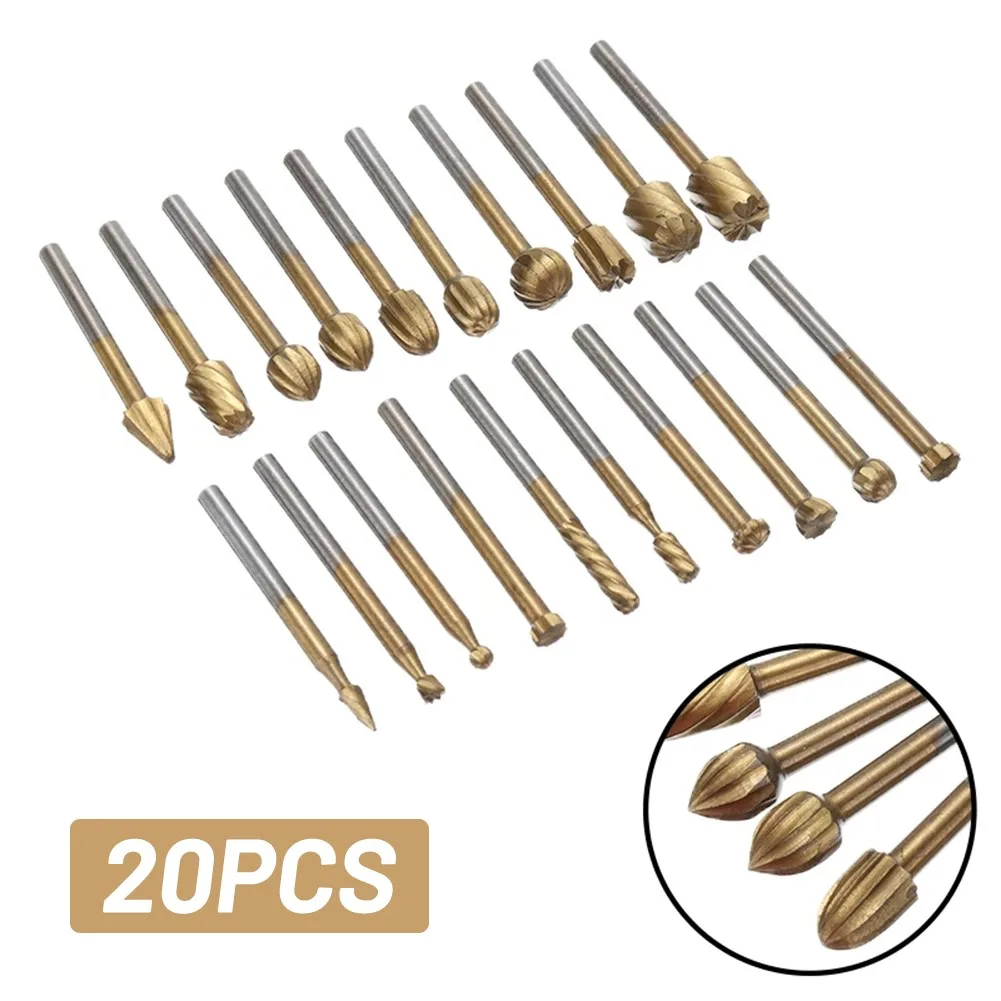 

Rotary Tools HSS Routing Router Grinding Bits Router 3.9cm Length Drill Bit