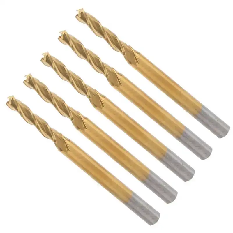 

Power Tool Accessories Power Tools End Mill 3Flute Round Shank Milling Cutter TiPlated CNC Maching Tool