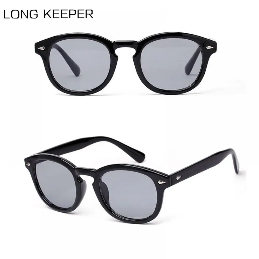 

Солнцезащитные очки унисекс, Круглые, в пластиковой оправе, UV400