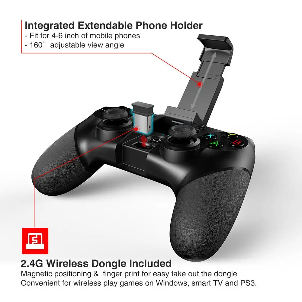 Геймпад ipega 9076 для Sony Playstaion3 геймпад с Bluetooth контроллер триггер джойстик Android