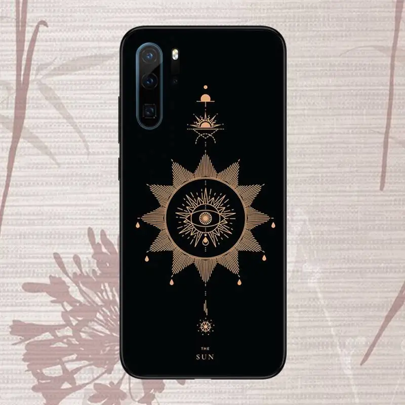 

Constellation Tarot Phone Case For Huawei P20 P30 P40 lite Pro P Smart 2019 Mate 10 20 Lite Pro Nova 5t