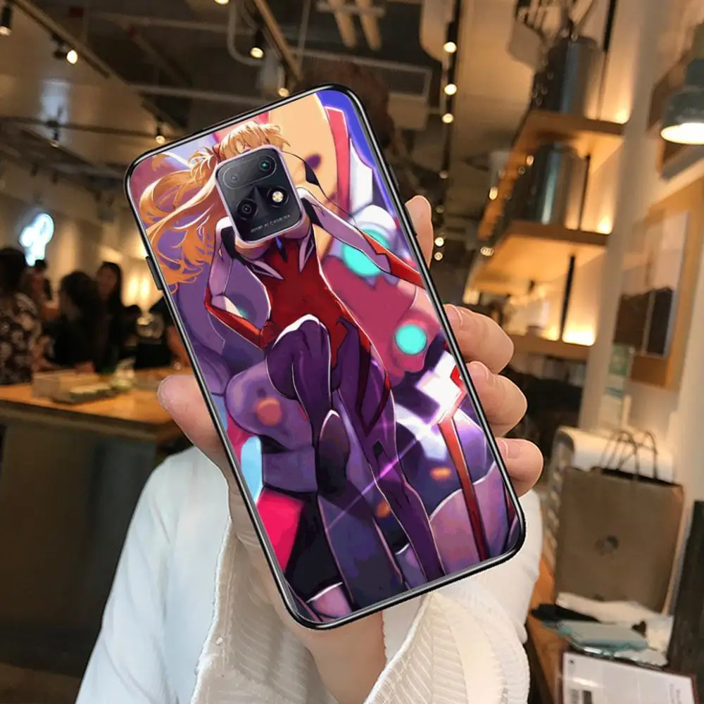 

Anime Genesis Evangelion Style Phone Case For XiaoMi Redmi 10X 9 8 7 6 5 A Pro S2 K20 T 5G Y1 Anime Black Cover Silicone Back P
