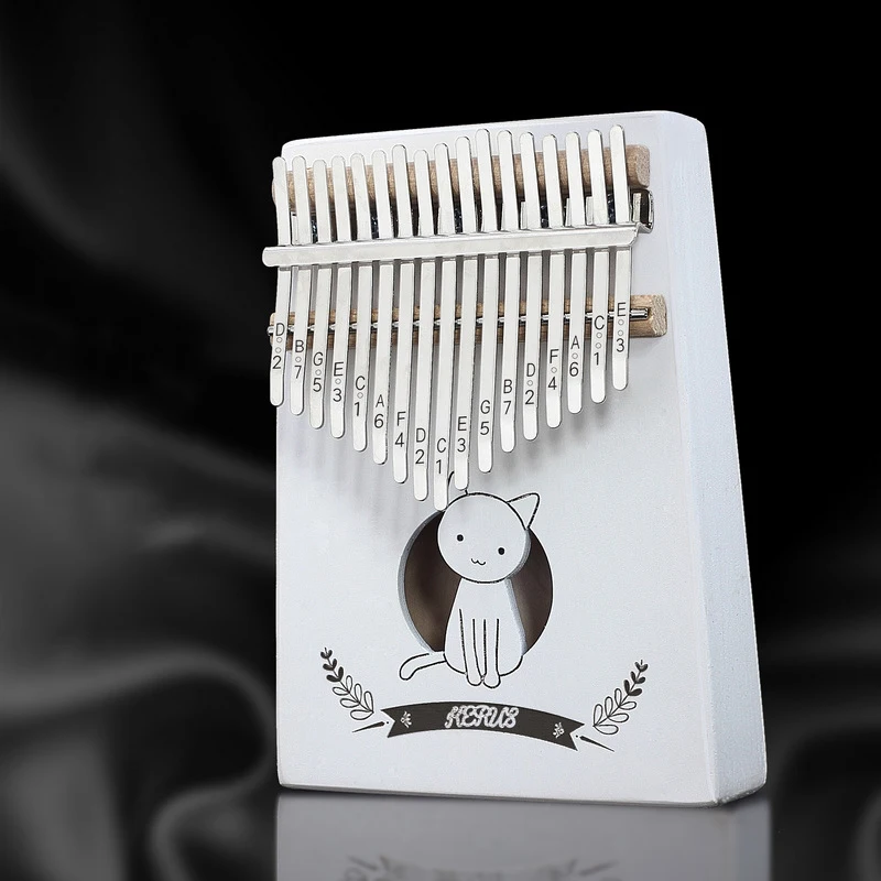 

Kalimba 17 Key Bamboo Thumb Piano Finger Percussion Africa Popular Body Musical Instrument With Learning Book Tune Hammer