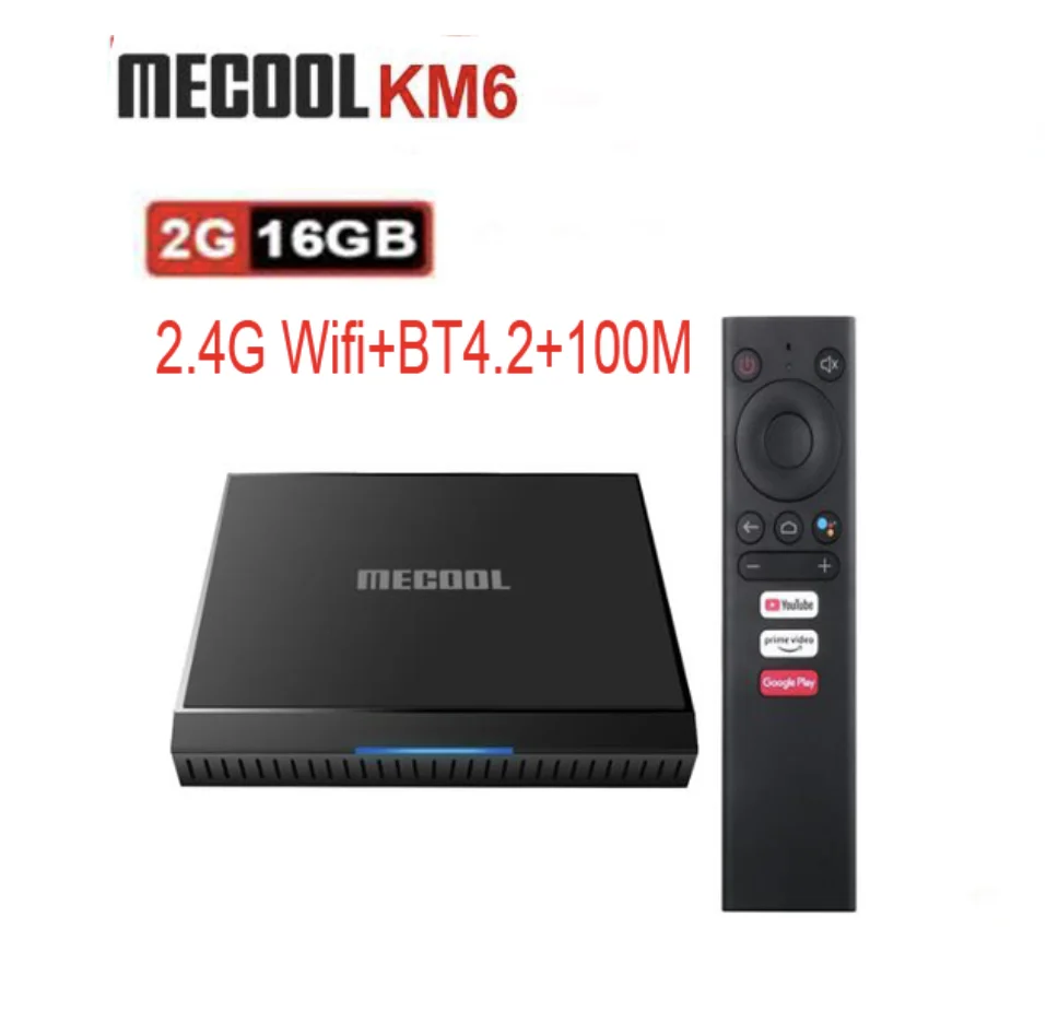 ТВ-приставка Mecool KM6 Deluxe A TV Amlogic S905X4 Android 10 0 4 Гб ОЗУ 64 ПЗУ 2 ГГц/5G Wi-Fi 4K vs h96 max rk3566 |