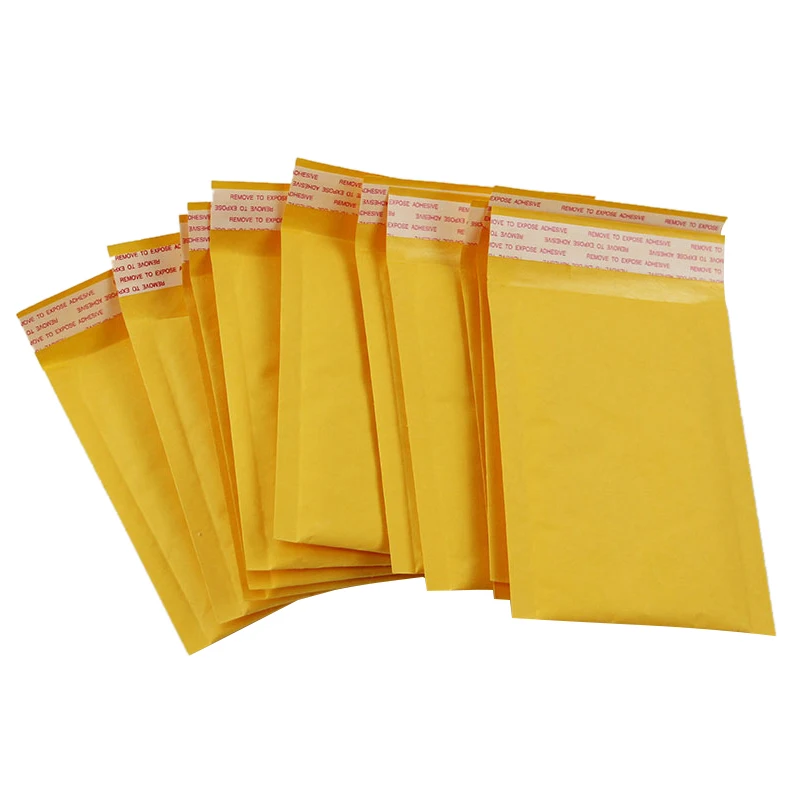 

10x Bubble Mailers Padded Envelopes Packaging Shipping Bags Kraft Bubble Mailing Envelope Bags 110*150mm