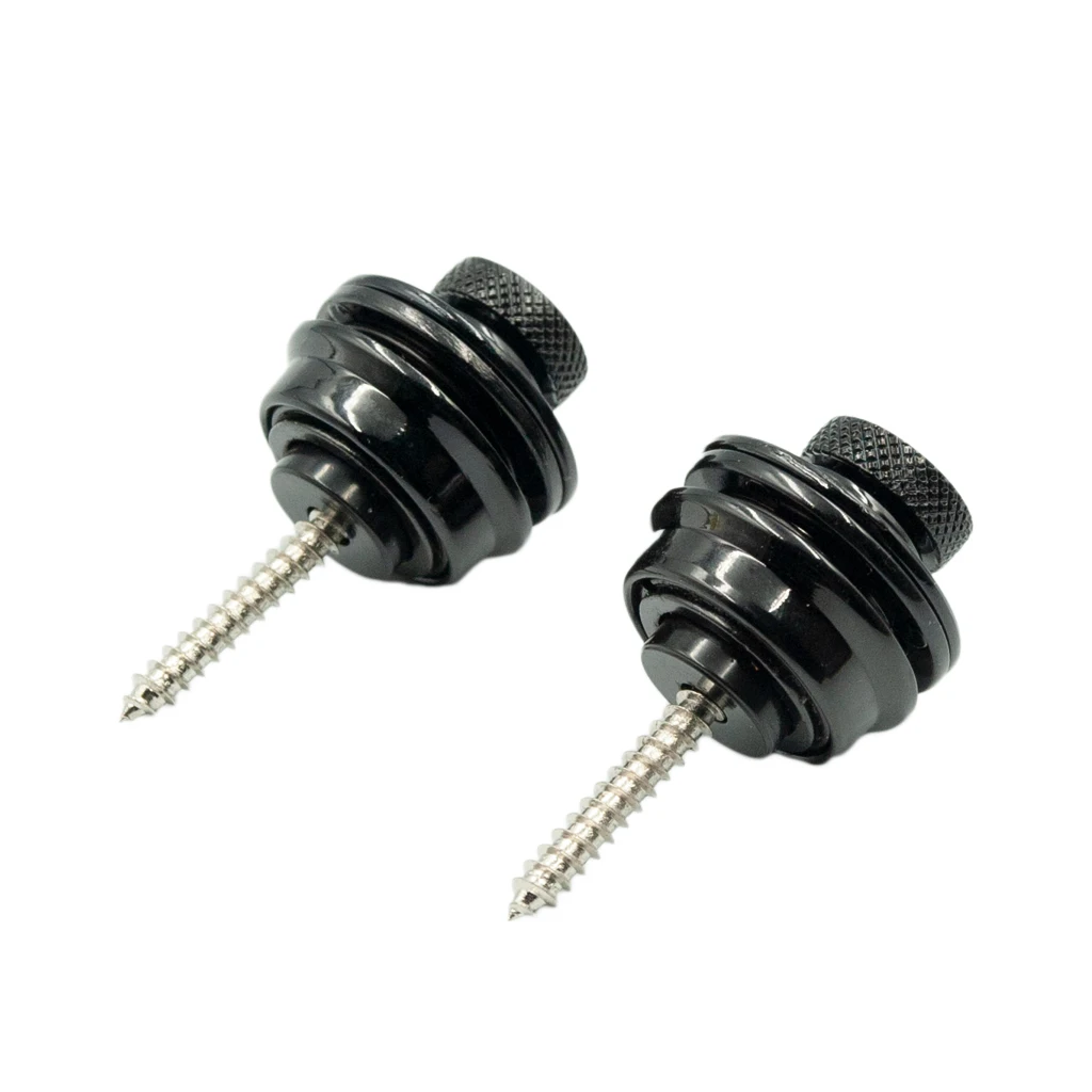 Замок для гитарного ремня 2 шт./1 комплект кнопка стреплок всех акустических