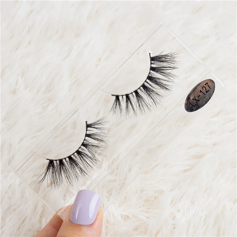 

Own logo custom natural lashes 18mm 20mm 22mm 3d 5d mink eyelash private label with luxury eyelash case