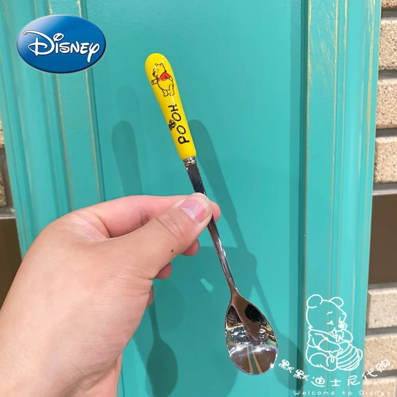 Оригинальная чайная ложка с длинной ручкой Disney Mickey Mouse Minnie Winnie The Pooh