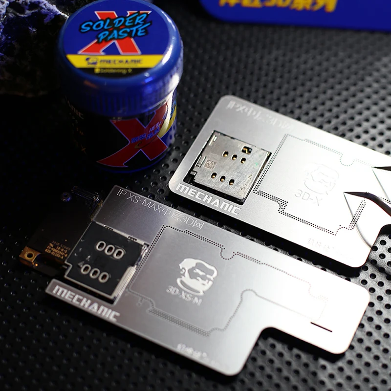 MECHANIC IPX/Xs/XsM расположение Degumming 3D Оловянная стальная сетевая платформа для