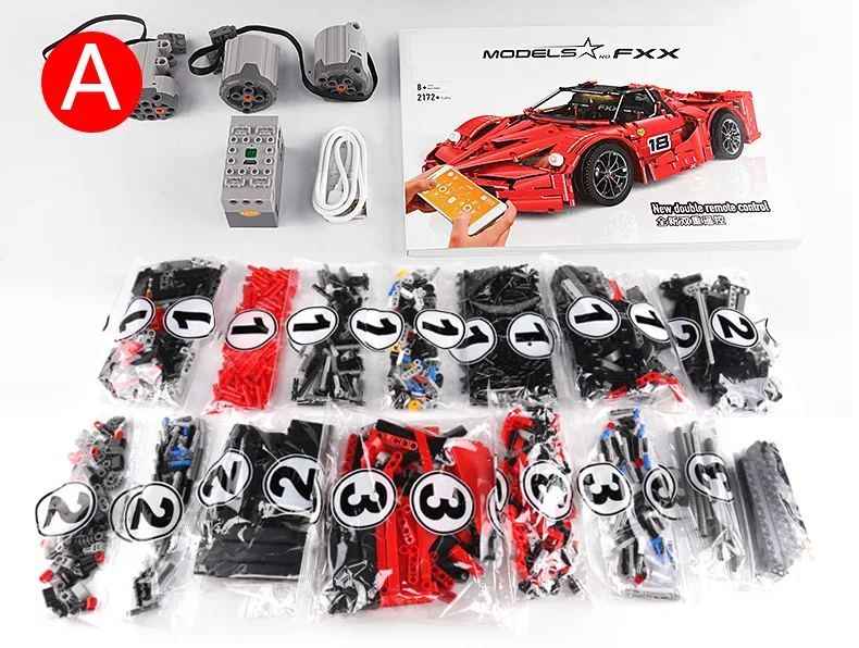 DHL технические игрушки 23006 Супер гоночный автомобиль комплект MOC-3918 хэтчбек Тип Набор строительных блоков Кирпичи Детские Рождественские подарки