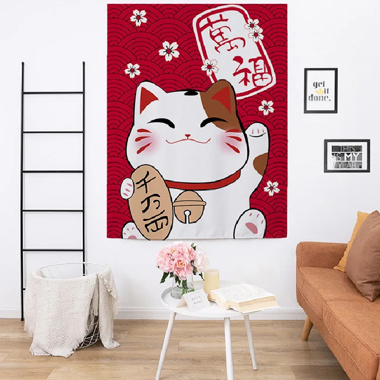 

Magic tape self-adhesive short curtains free punching, removable Japan screens for car for home window curtains to the nursery