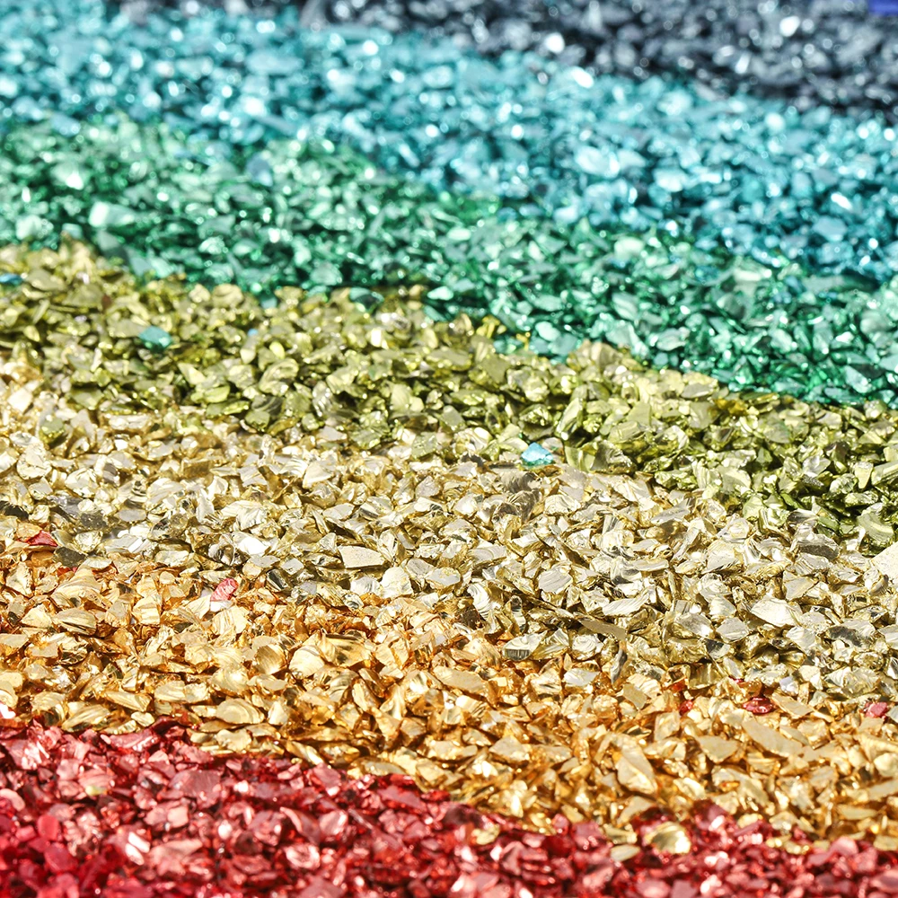 20g Metal Crushed Stone Effect Filler DIY Table Decoration Cake Fruit Coaster Filling Decorative Crystal For Epoxy Resin Molds |