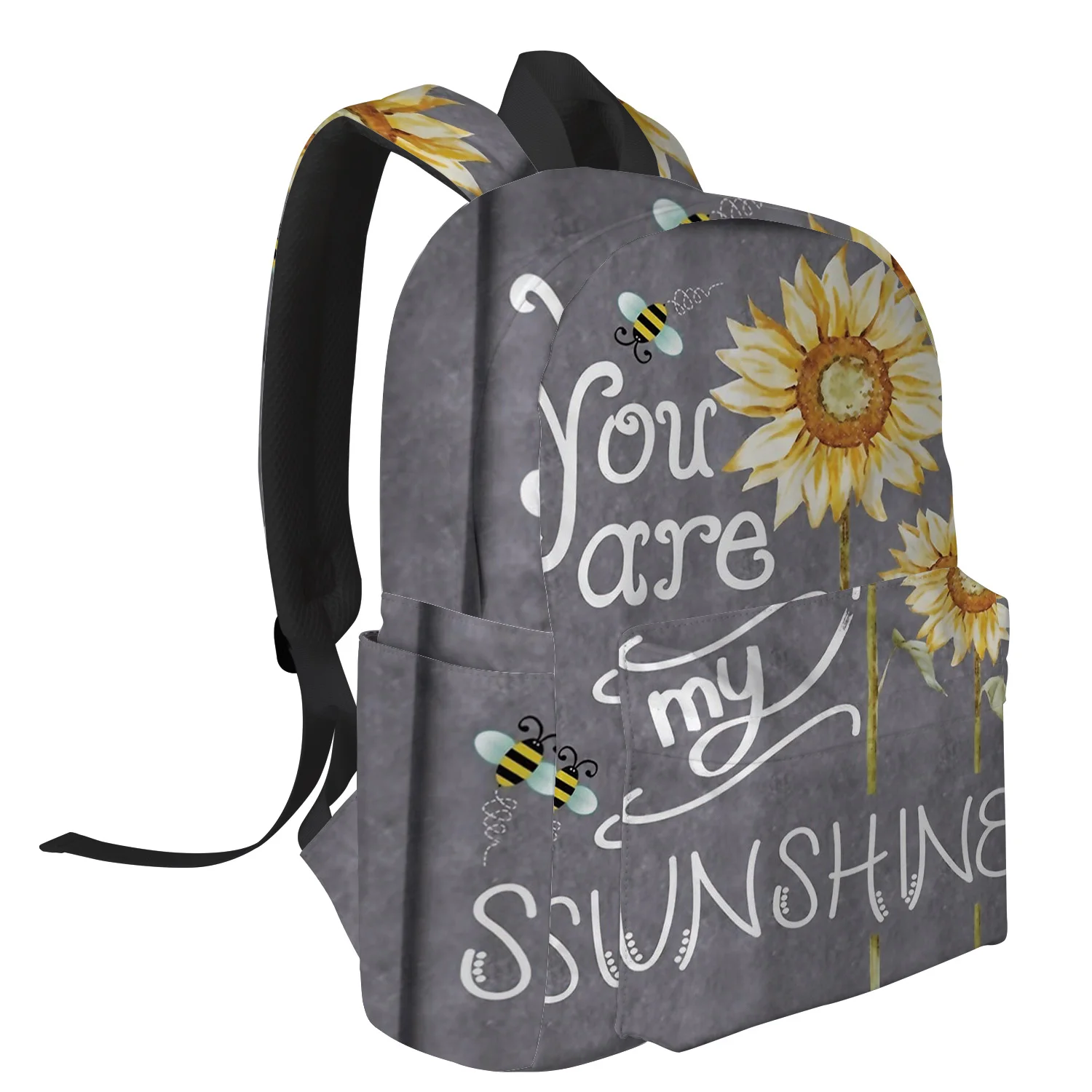 You Are My Sunshine рюкзак для ноутбука с подсолнухом школьный колледжа повседневный