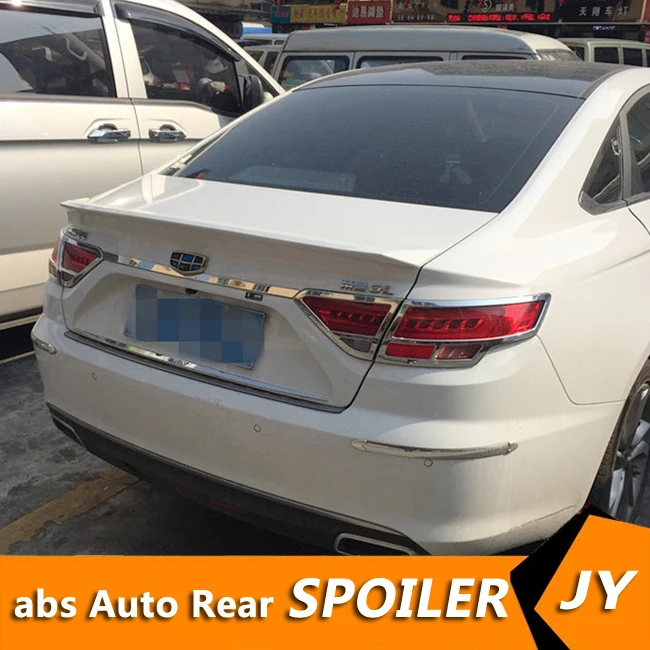 

Спойлер для GEELY EMGRAND gl 2016-2017 GL, спойлер из высококачественного АБС-материала для заднего крыла автомобиля, задний спойлер грунтового цвета