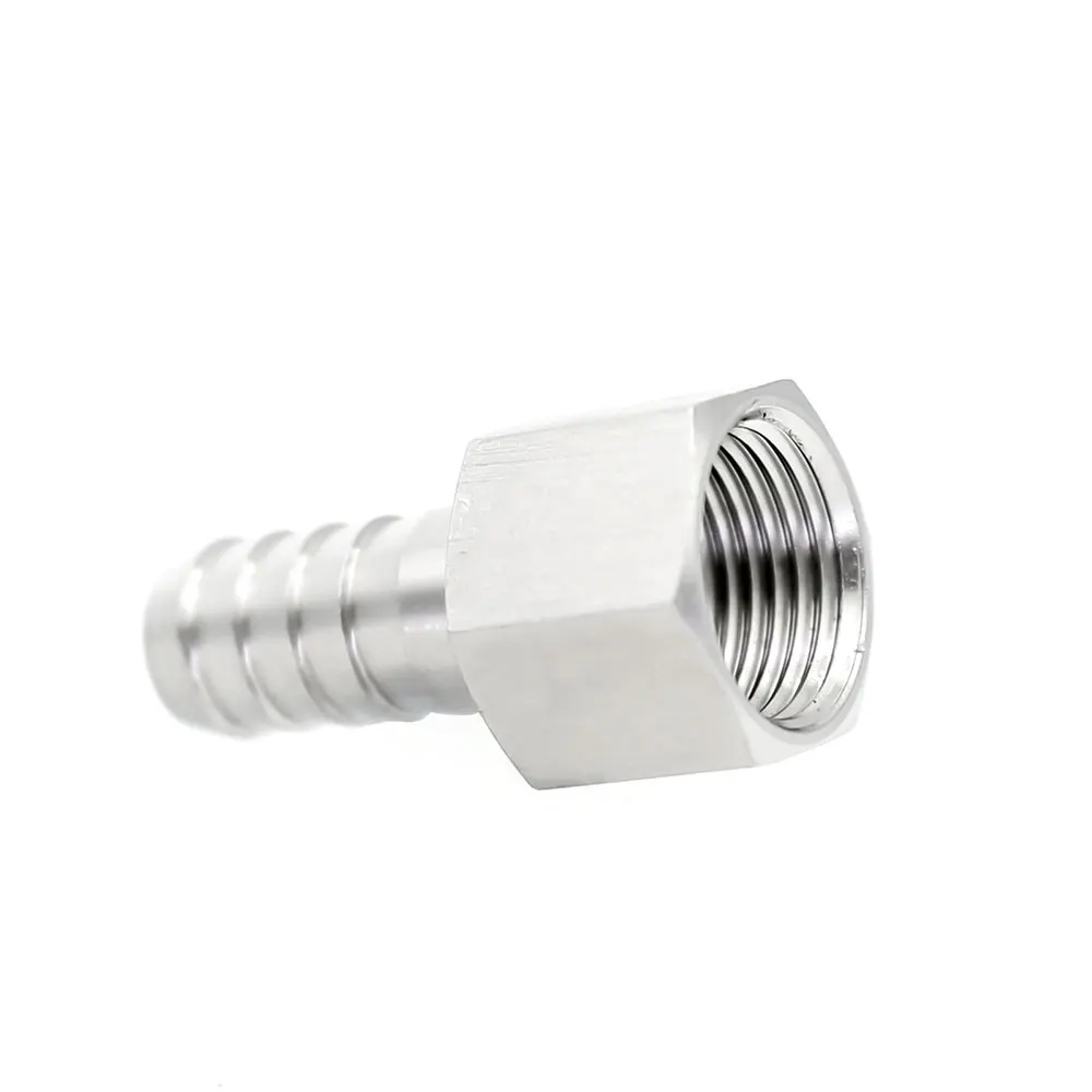 Нержавеющая сталь SS340 Женский BSP 1/8 &quot1/2&quot 1/4 &quotРезьбовая труба фитинг шланга