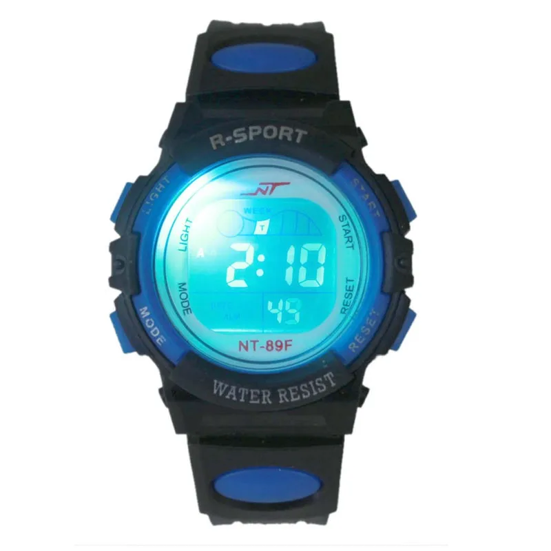 

Girl Boy for kidsLED Light Fashion Wrist Watch Alarm Date Digital Multifunction Sport luminous Clock Hours Watch