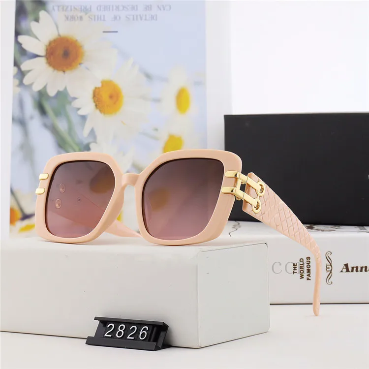 

Luxury Original Brand Women Polarized Sunglasses Square Designer Shades Glasses Driving Travel Outdoor UV Protection Eyewear