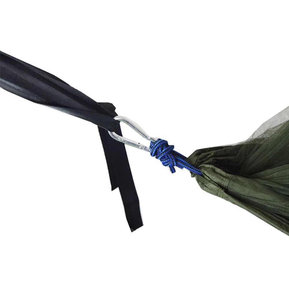 Портативный уличный гамак для кемпинга подвесная кровать с москитной сеткой