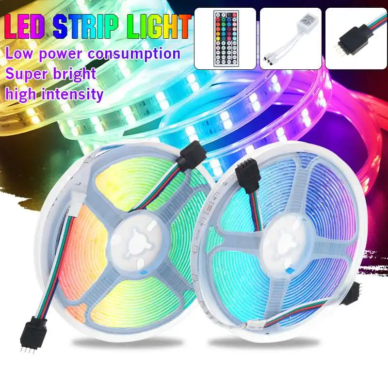 

Светодиодная водонепроницаемая лента RGB 600, 10 м, 12 в пост. Тока