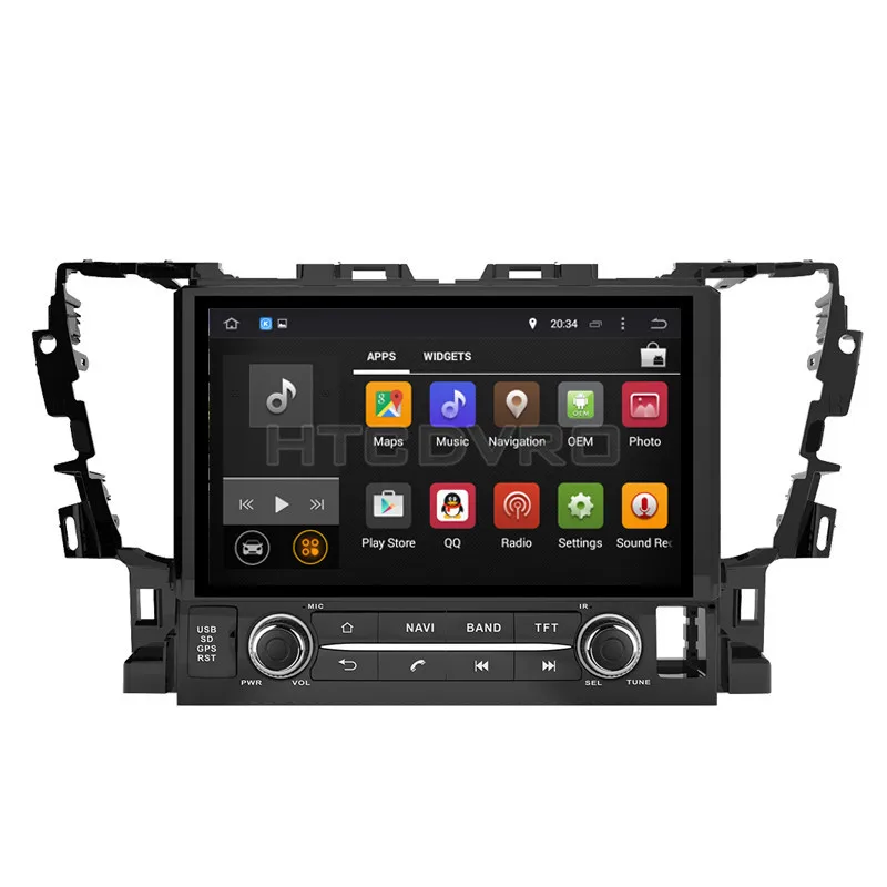 Автомобильный DVD плеер YMODVHT 10 1 дюйма 8 ядер 4 Гб + 32 ГБ Android 9 0 для Toyota Alphard 2015 радио