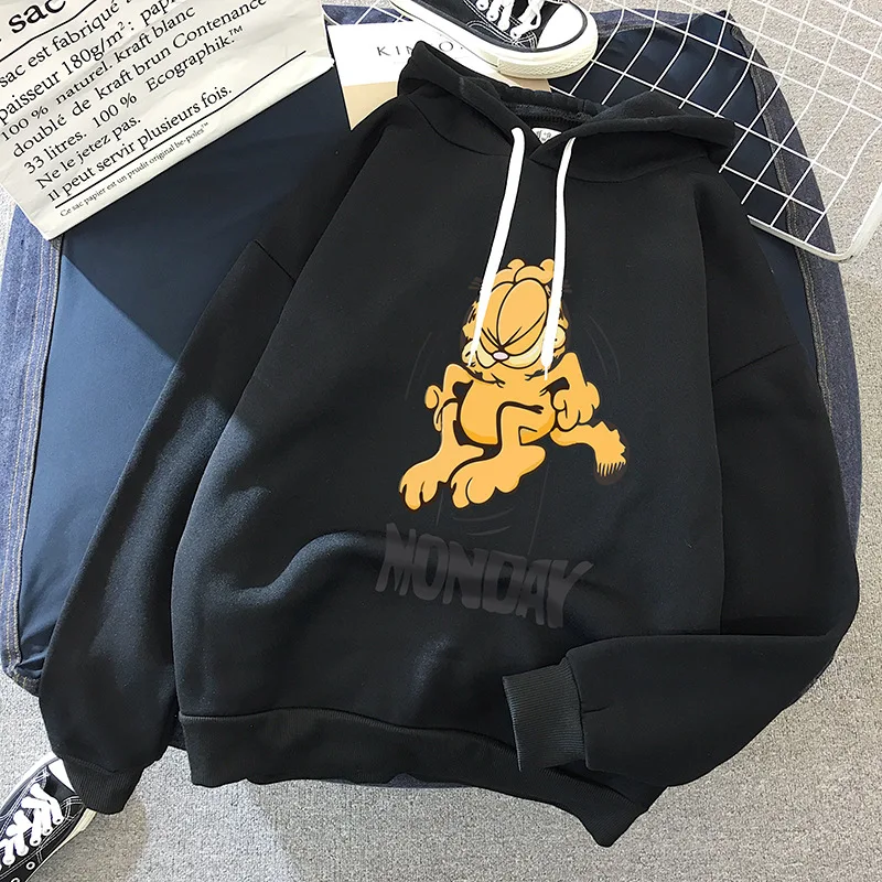 

Plus velvet thick autumn and winter clothing 2021 new women's long-sleeved hooded Sweatshirt women Korean printing loose sweater