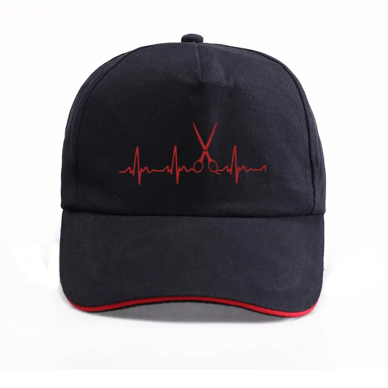 Бейсболка унисекс с принтом сердцебиения летняя хлопковая шляпа для женщин и