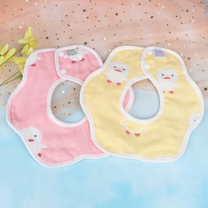 

1pcs Cartoon Cotton Bandana Bib Baby Feeding Smock Infant Burp Saliva Cloths Towel Baby Eating Accessory Soft Baby Stuff
