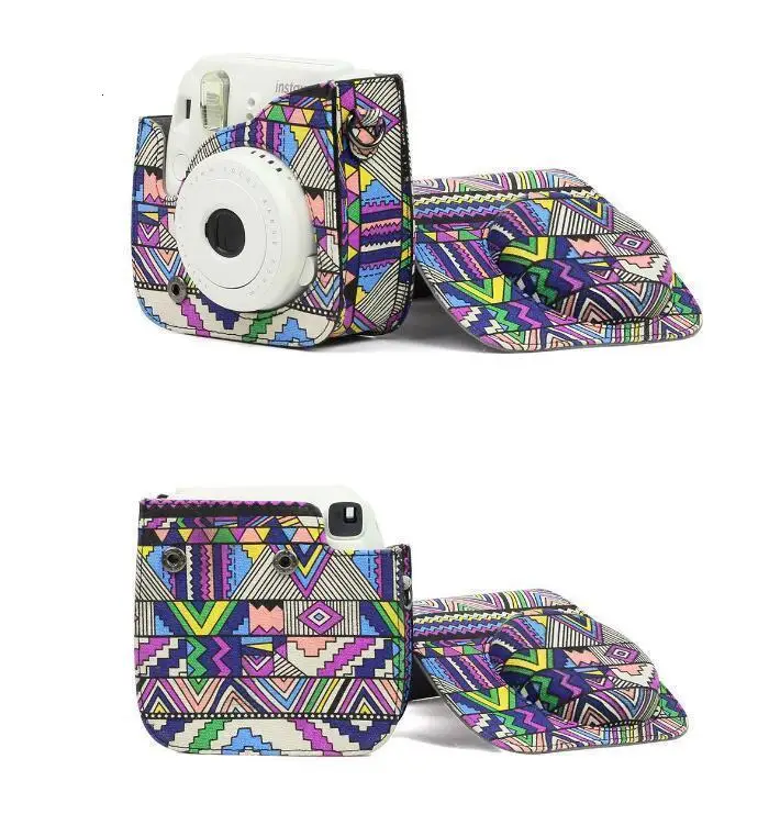 Fujifilm Instax mini чехол для камеры pu кожаный чехол с плечевым ремнем для Instax Mini 9 Mini 8 Mini 8+ мгновенная камера