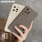 Модный защитный чехол с толстыми цветными объективами камеры для iPhone 13 11 12 Pro Max XS X XR 7 8 Plus SE 2 Mini, мягкий силиконовый чехол