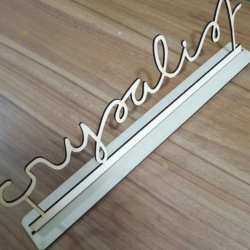 Настольный знак персонализированное свадебное украшение стола индивидуальное