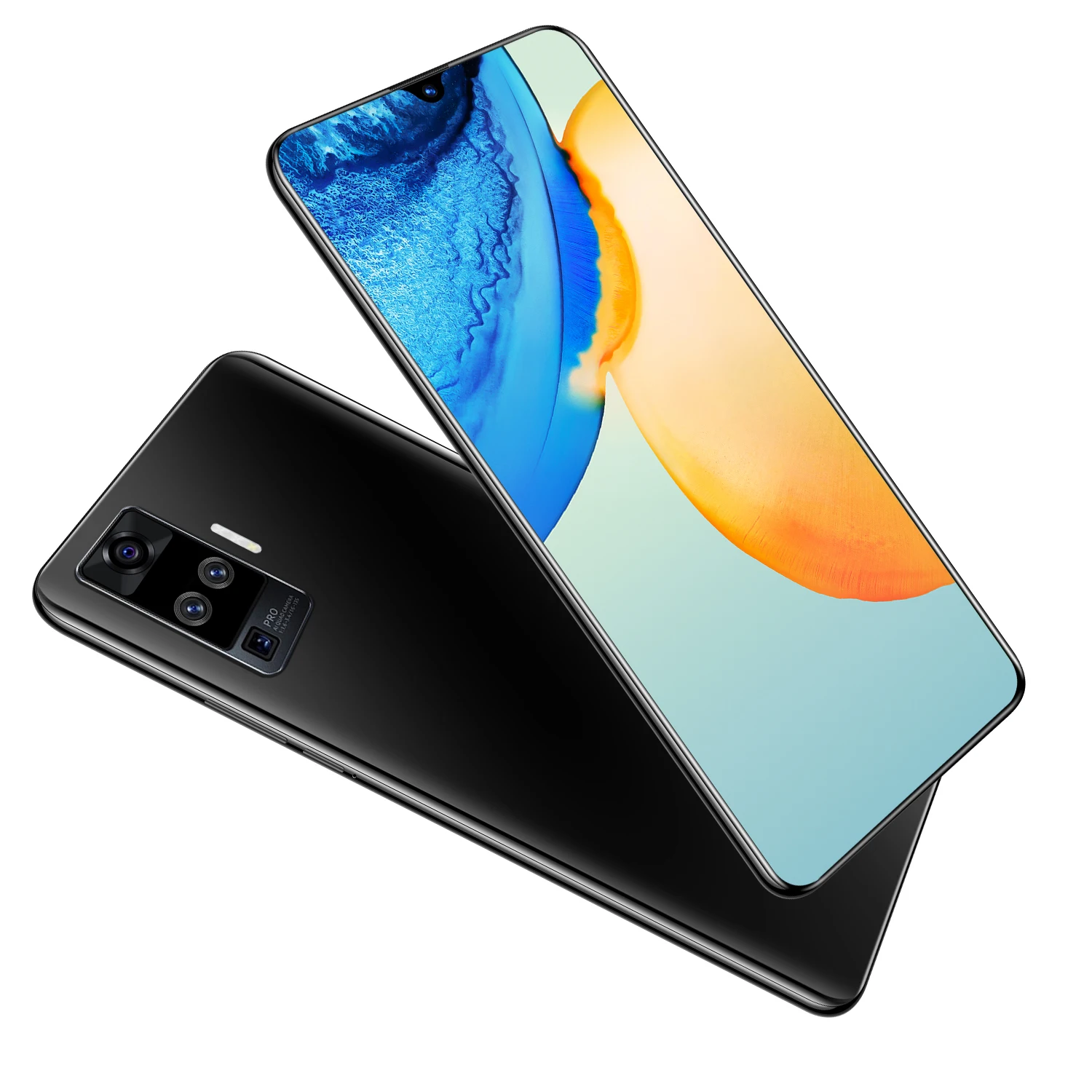 

6.6inch X60 pro 12GB+512GB 16MP+32MP 5000mAh Battery Smartphones Android 10.0 5G 10 Core MTK6875 Telephone Double Sim Card