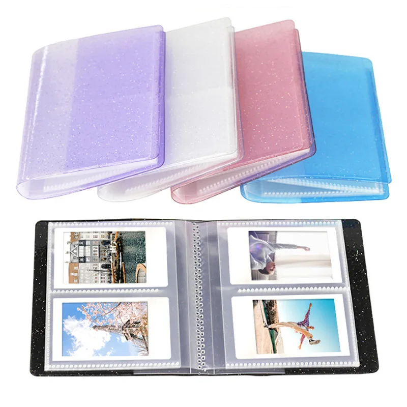 3inch Photo Album Business Card Holder For Fujifilm Instax Mini 11 Large Capacity Storage 64 Collection Picture Case | Электроника