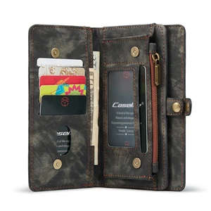 Business Wallet Magnetic Flip Leather Cover Card Slot For iPhone 13 Pro Max Mini Case Luxury Shockproof Phone Case Coque Fundas