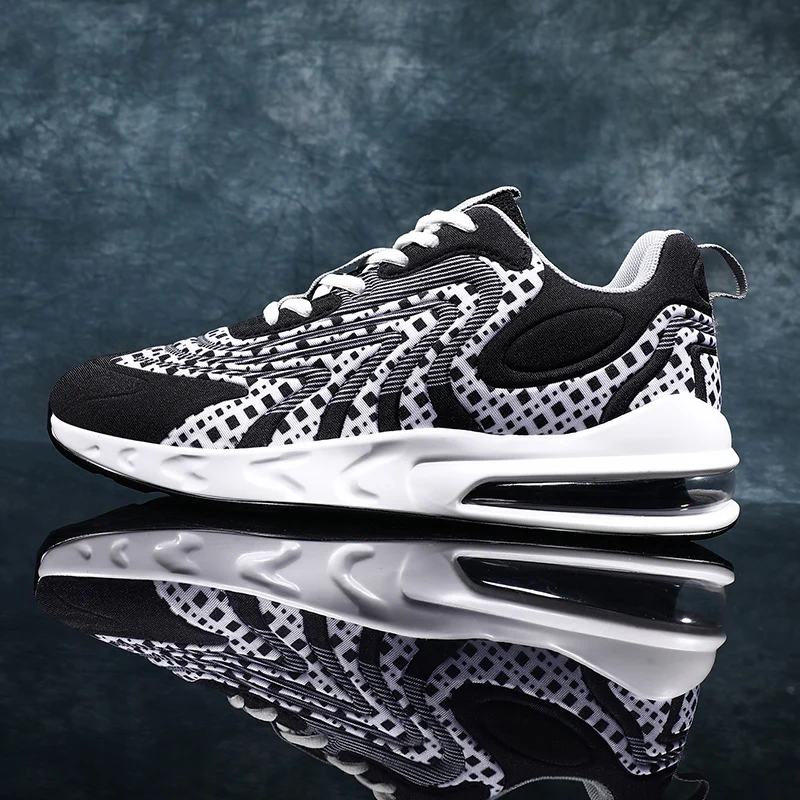 

Men Summer Bubble Cushion Sneakers Tennis Sport Shoes Casual Breathable Lightweight Running Shoes For Men Walking Sneakers