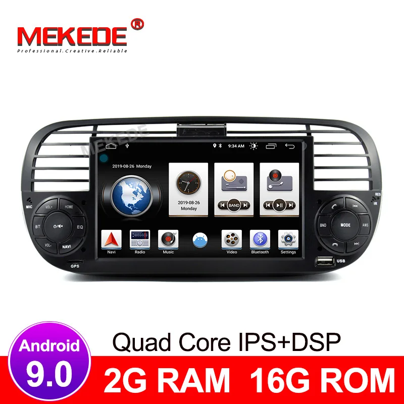 Автомобильный мультимедийный плеер palyer Android 9 0 автомобильный DVD с GPS навигацией