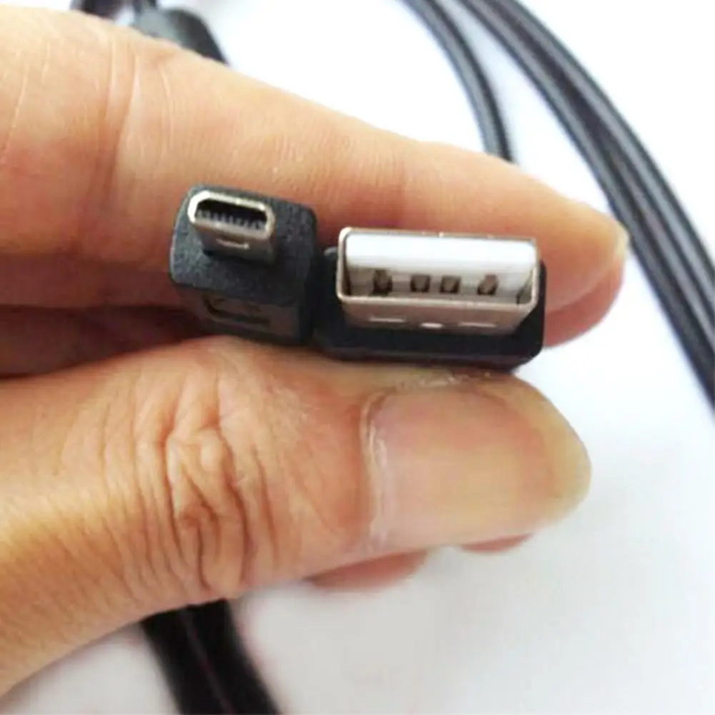 Черный Usb-кабель для камеры 4 9 футов 59 дюймов 8 Pin Uc-e6 шнур серии Nikon F A DiMage FinePix A8C7 |