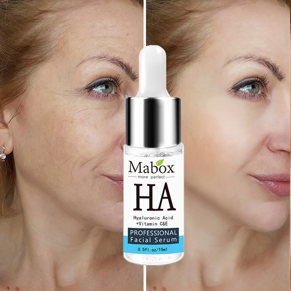 

Hyaluronic Acid Face Serum Moisturizing Acne Treatment Skin Care Repair Whitening AntiAnging Snail Essence Face Cream
