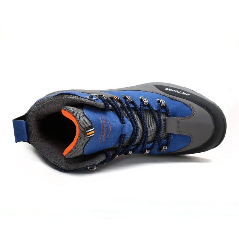 

Autumn Winter Men Hiking Shoes High Ankle Outdoor Sports Shoes Non Slip Wear Resistant Mens Shoes Mountain Climbing Boots