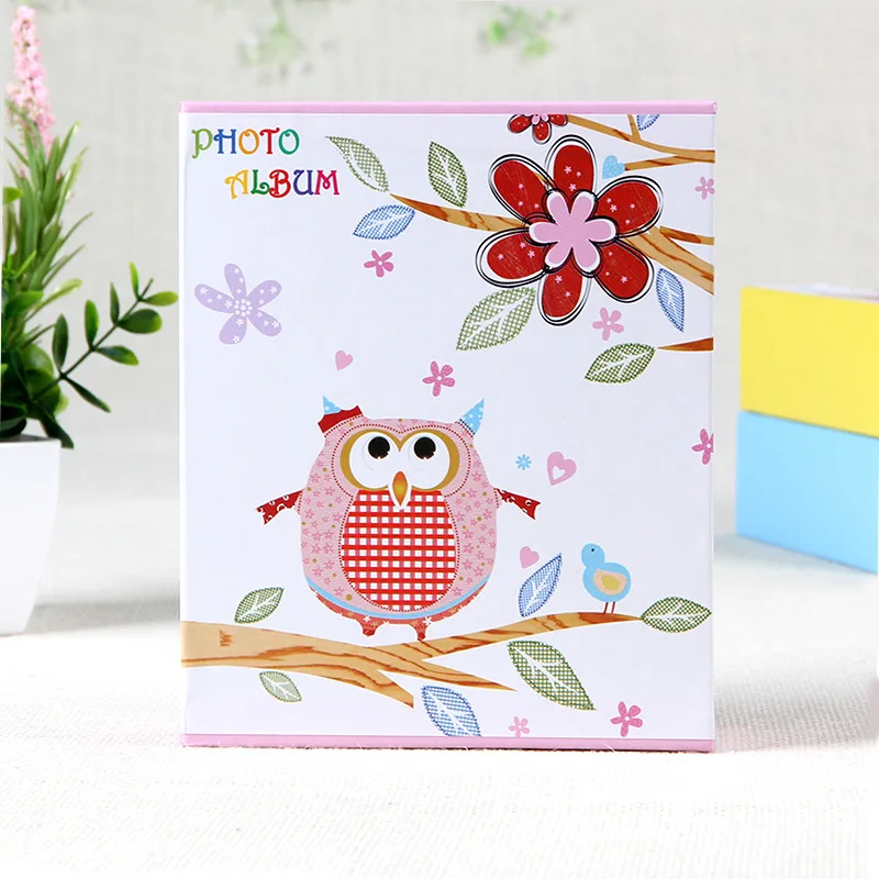 1 шт. синий детский недоровый фотоальбом может поставить 4R 6 дюймов 100 листов