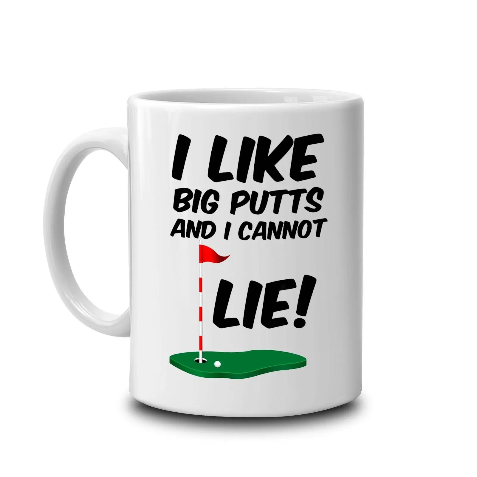 Rude Fun Golf Mug Novelty Gift | Дом и сад