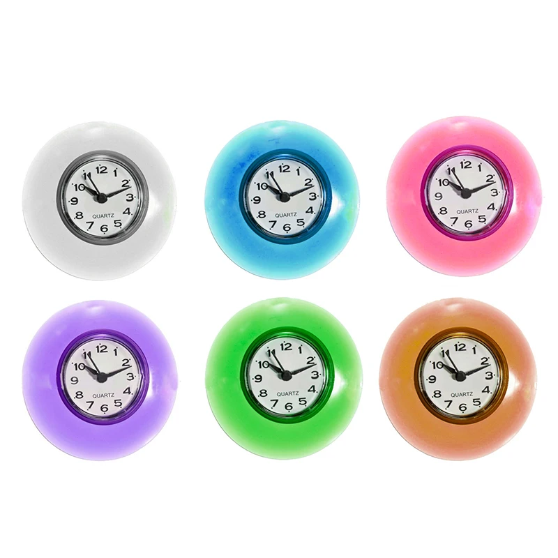 2020 новый стиль Ванная комната Кухня водостойкая присоска часы душевая кабина