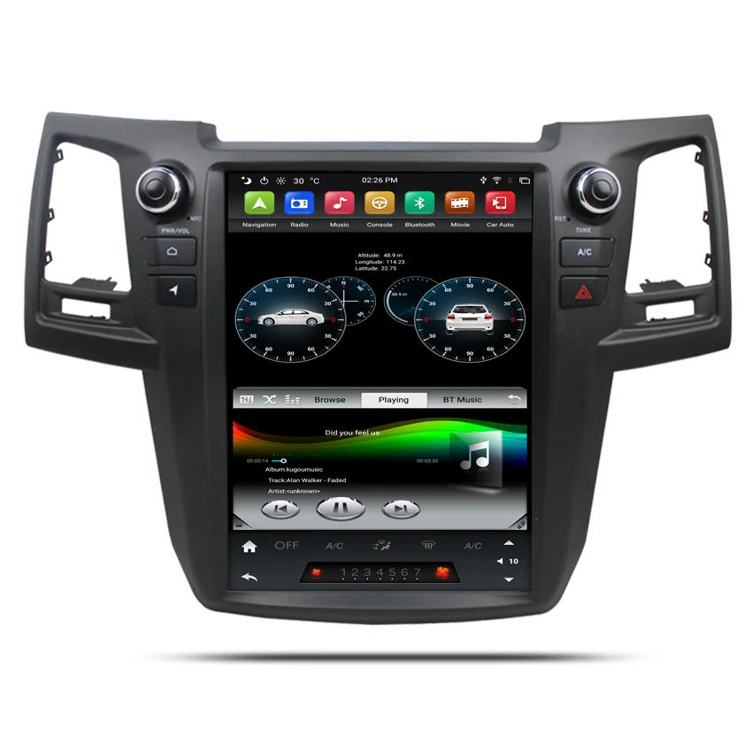 

KANOR 12.1IPS inch px6 4+32g car stereo android 9 radio gps CD player