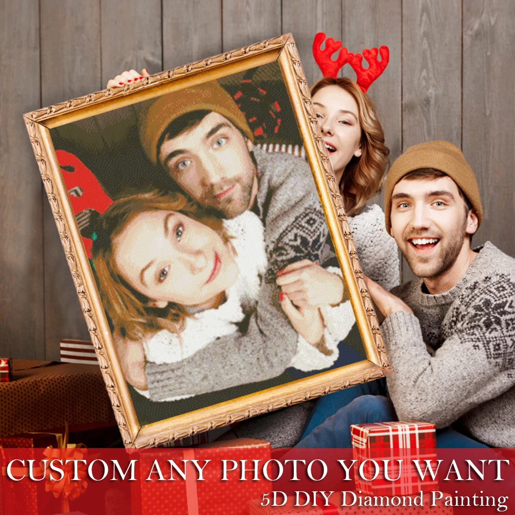 

Набор для алмазной вышивки «сделай сам», картина из квадратных страз 5D под заказ, мозаика, подарок