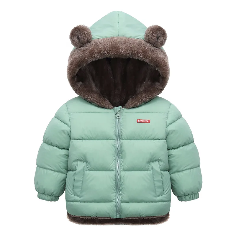 

Yg New Children's Lamb Cashmere Cotton Padded Jacket 1-6 Year Old Girl's Cotton Padded Jacket Baby Thickened Children's Jacket