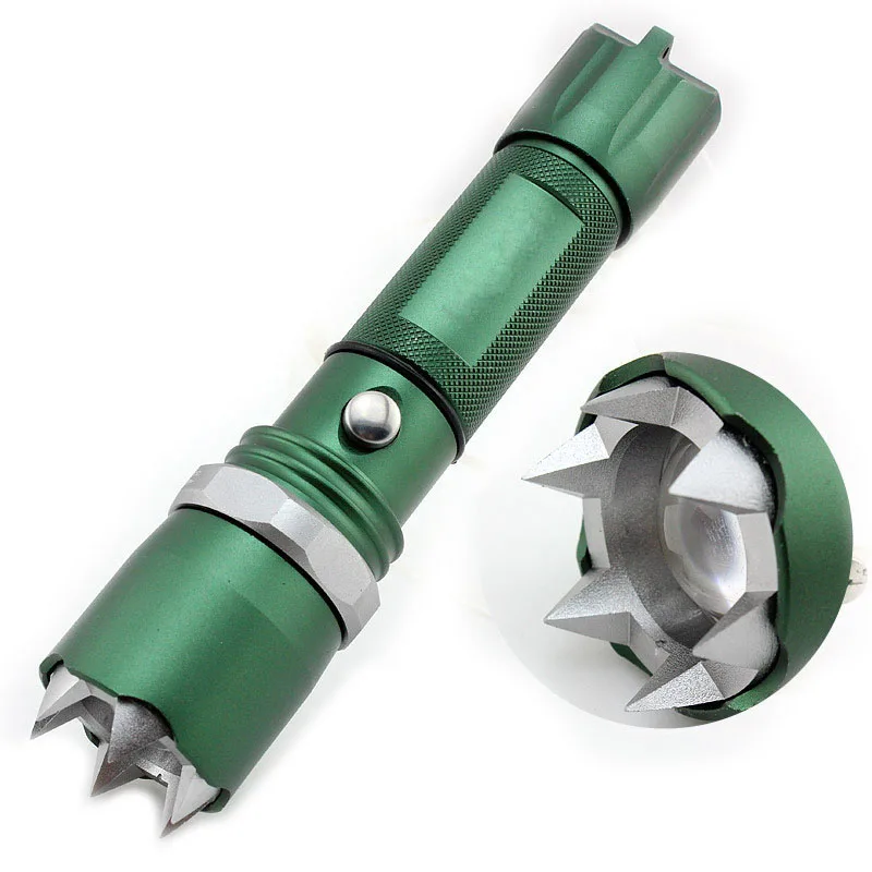 

Самообороны светодиодный вспышка светильник Q5 вспышка светильник фонарь лампа мощный Фонари Тактический Фонари a аварийная защита лампе ф...