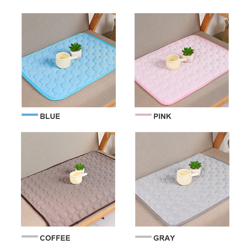 Коврик для питомцев летняя охлаждающая подушка собак дышащее одеяло коврик льда